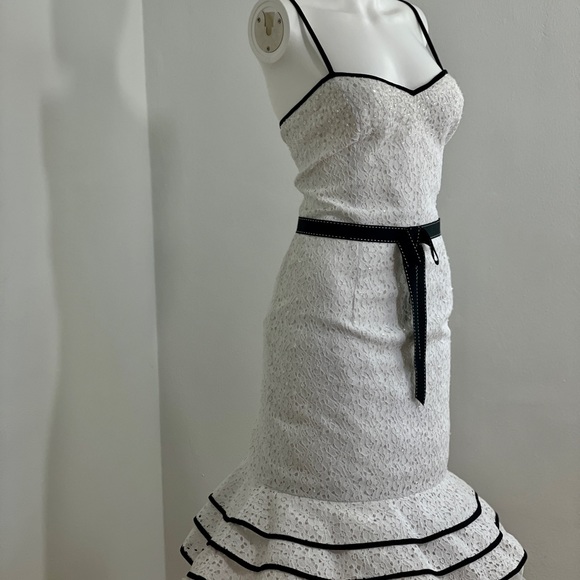 Bob Mackie Eyelet Dress with Bolero - Picture 8 of 15